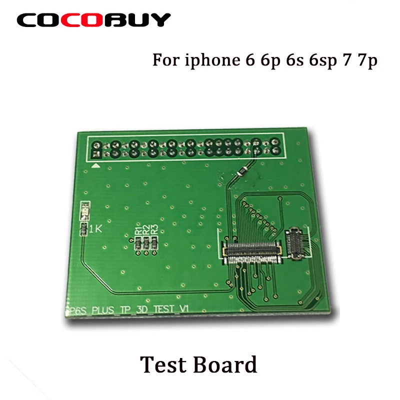 

NOVECEL Test board for Iphone 6s 6plus 6splus 7 7plus lcd tester pcb board chips one piece for lcd repair