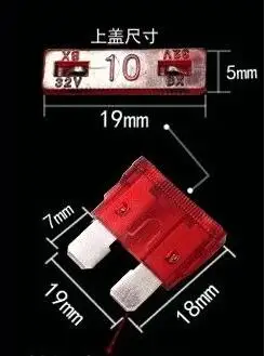 

free shipping 50 PCS AUTOMOTIVE CAR BLADE FUSE BOX 35A big size