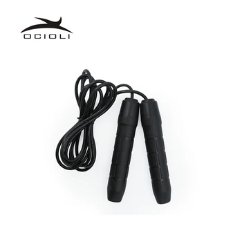 

Ocioli Jump Rope Professional Technology Cross Fitness Skipping Rubber Adjustable Speed Bearings Anti-Slip Screw Thread Handles