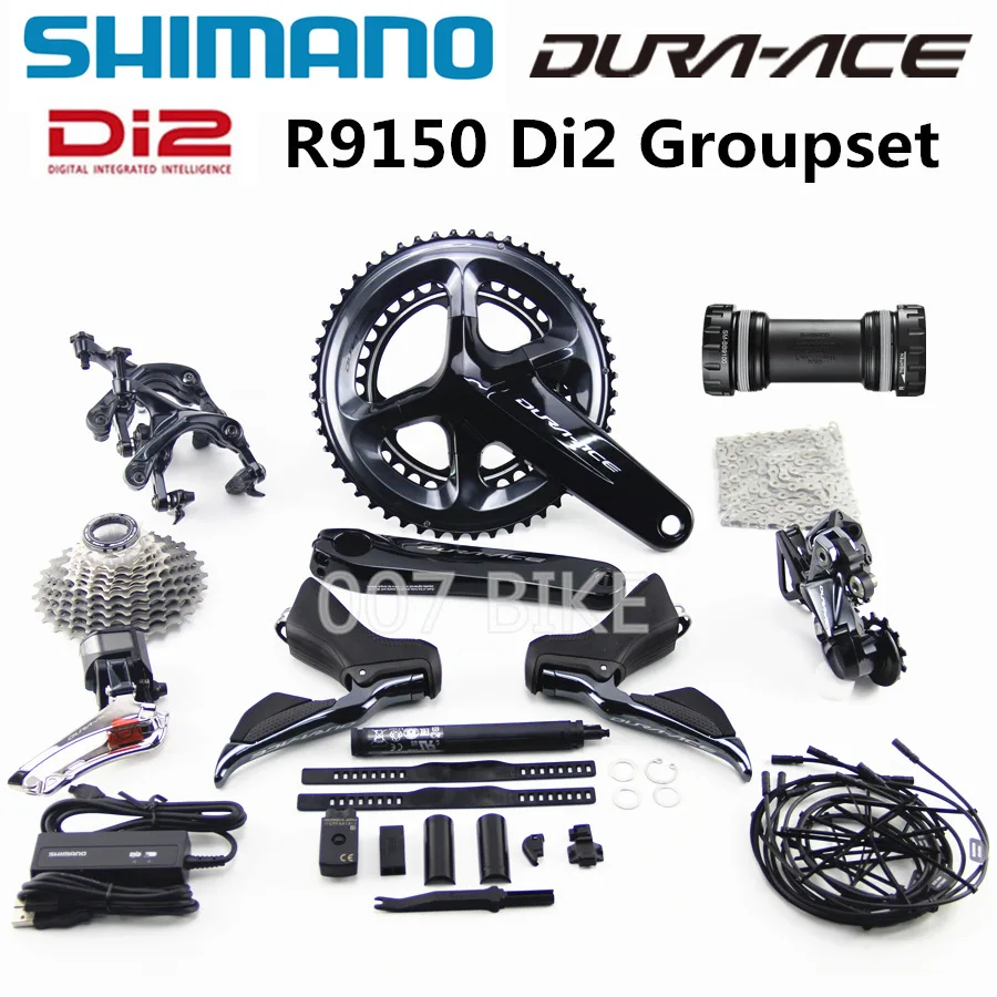 SHIMANO R9150 Di2 указано DURA-ACE R9100 9070 Di2 переключатели дорожный В переменного тока, 50-; большие размеры 34-52-36 53-39 T 165 170 172,5 175 мм 11-28 11-30 T