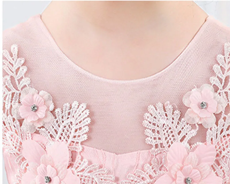 Cielarko/элегантное платье с цветочным узором для девочек торжественные платья для свадебных торжеств дизайнерское бальное платье принцессы для маленьких девочек, стильное детское платье для детей возрастом от 4 до 10 лет