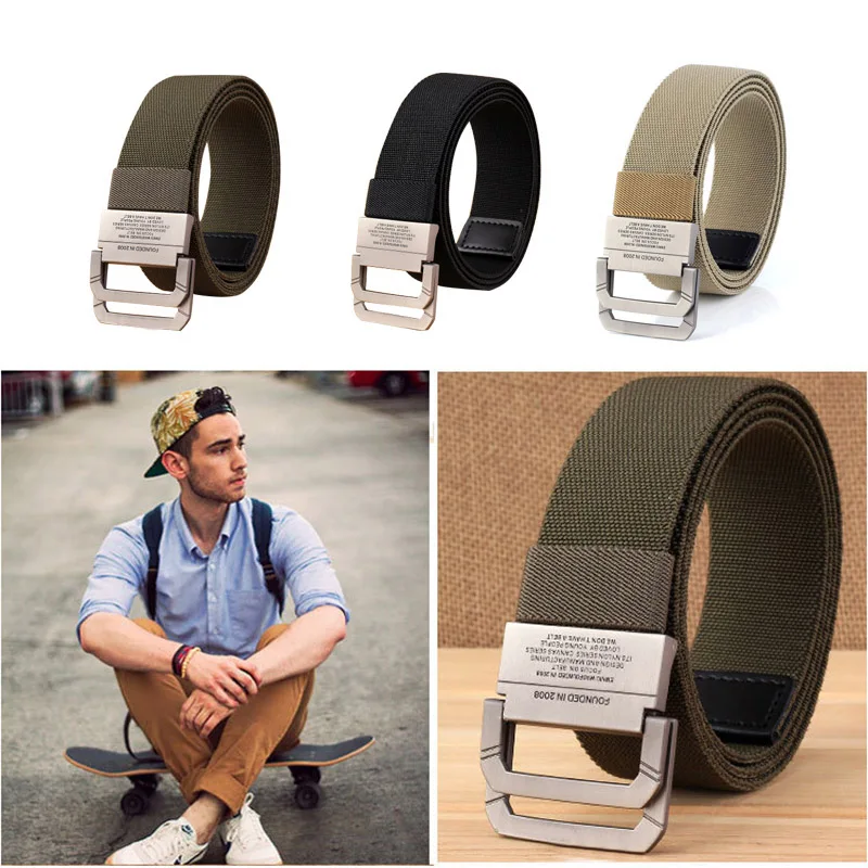 

Tactical Belt Reinforced Thick Concealed Belt Nylon Webbing Heavy Duty Waist Belts BB55