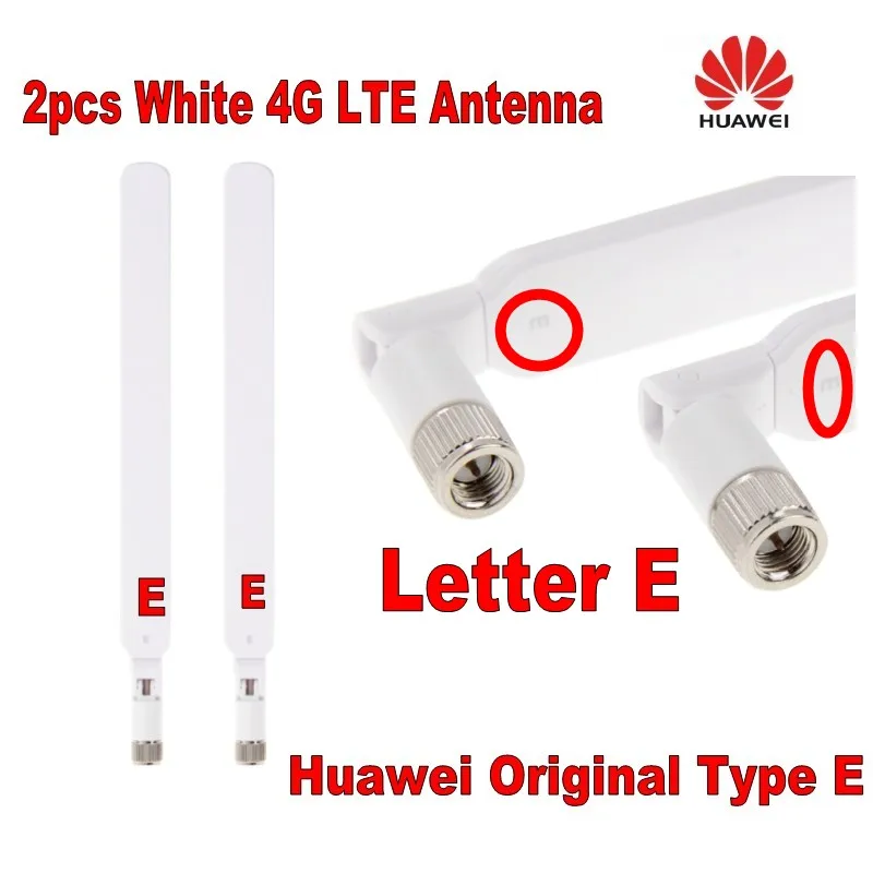 Для huawei Genuines 2 шт. B593 5dBi SMA Мужской 4G антенна для 4G LTE маршрутизатор B593 E5186 B315 B310 белый цвет Тип E