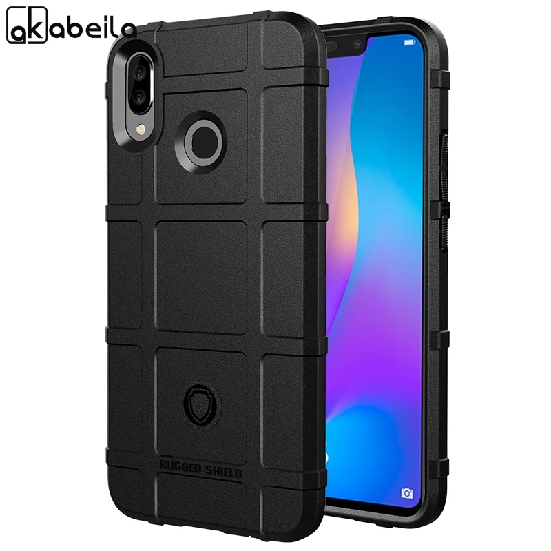 

AKABEILA Phone Cases For Huawei nova 3 3i Case Anti-fall Shell Silicone Cover Housing Bag Back Shell Fundas Hood New Fashion Bag