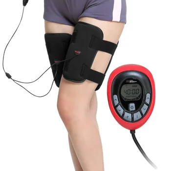 

electric Rechargeable EMS Leg slimming massager 150 Intensity thighToning Belt ABS Female thigh calf Toner Slimming Legs Belt