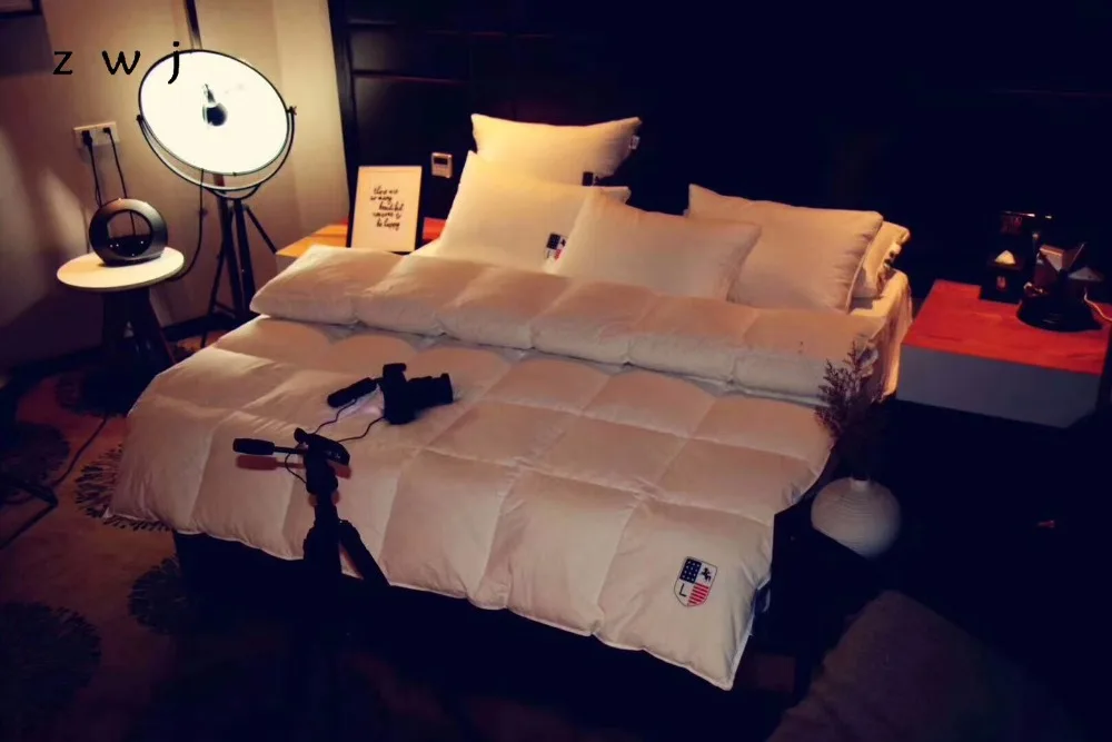 Quilts cotton patchwork duvets 100 duck down Warm quilt white duvets