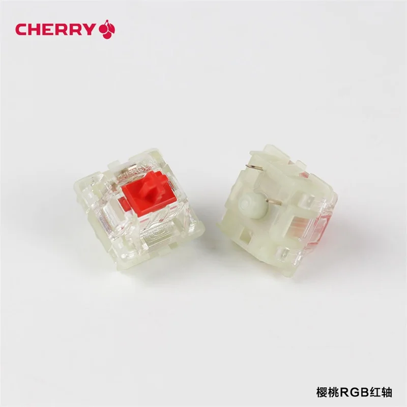  Wholesales Authentic SMD RGB Cherry mx switch 3 pin Mechanical keyboard speed silver red blue pink 