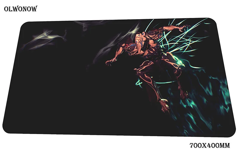 Warframe коврик для мыши высококлассный компьютерный коврик 70x40 см игровой коврик для мыши большая горячая Распродажа клавиатура со встроенной мышью игры ПК геймер стол