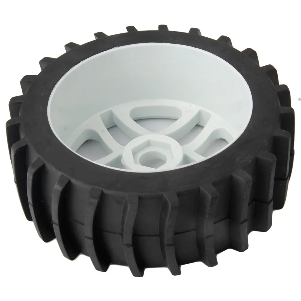 

Free Shipping 4pcs Beach Desert / Snow Tires and Wheels Hex 17mm 1/8 RC Off Road Buggy Baja High Quality