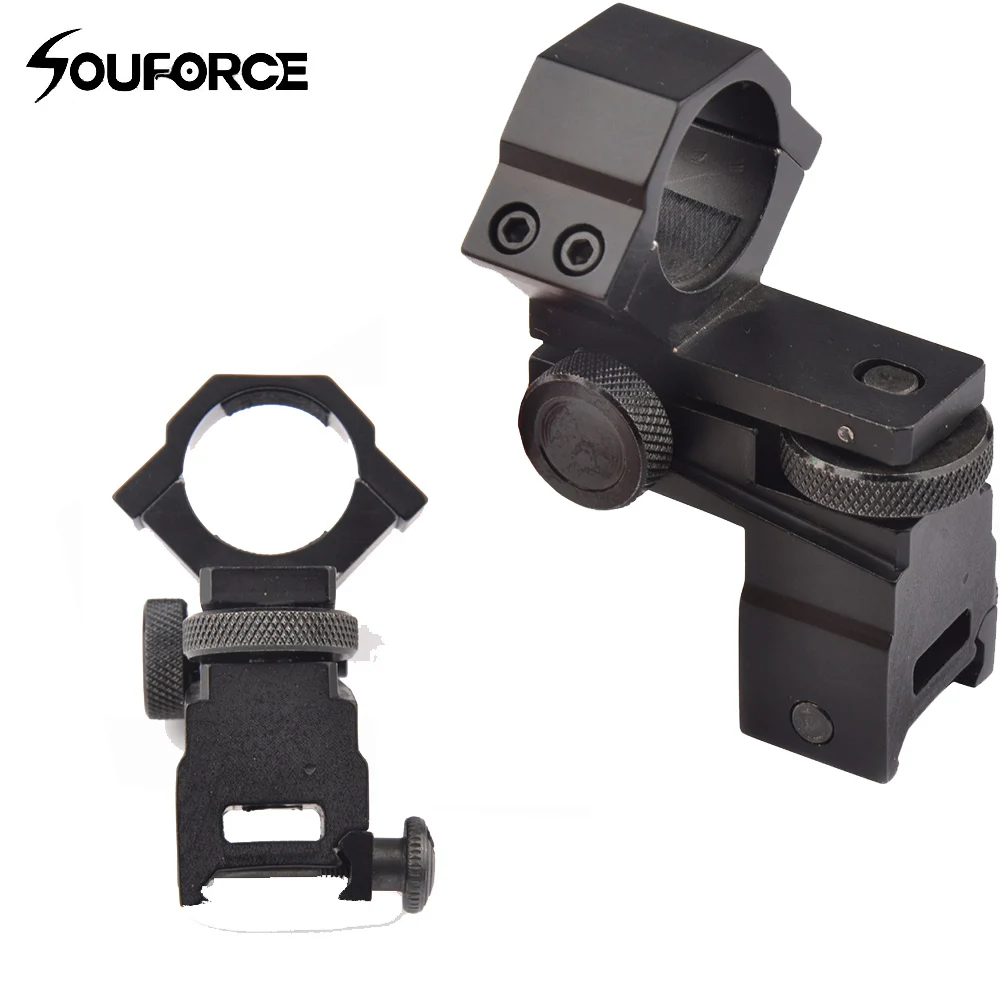Tactical 25.4mm Ring Laser Sight Flashlight Rifle Scope Mount