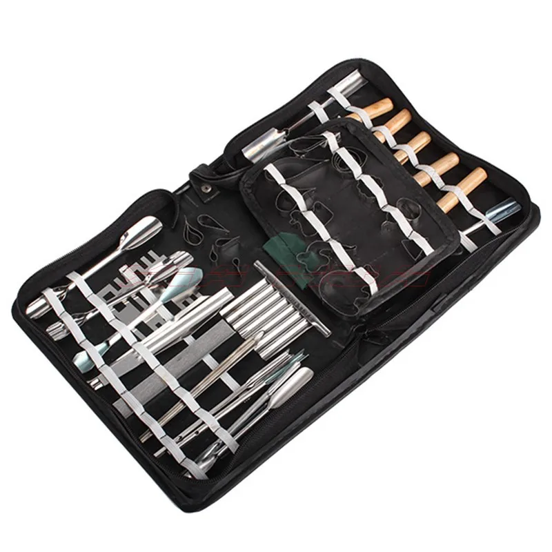 

46 Set of Vegetable Fruit Food Carving Chisel Tool Set Professional Chef 's Food Decoration Carving Tool Kit Beginners Knife