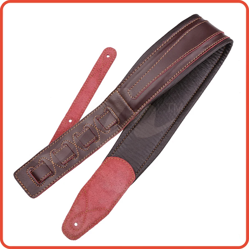 High Quality Genuine Leather Guitar Strap Electric Acoustic ukulele