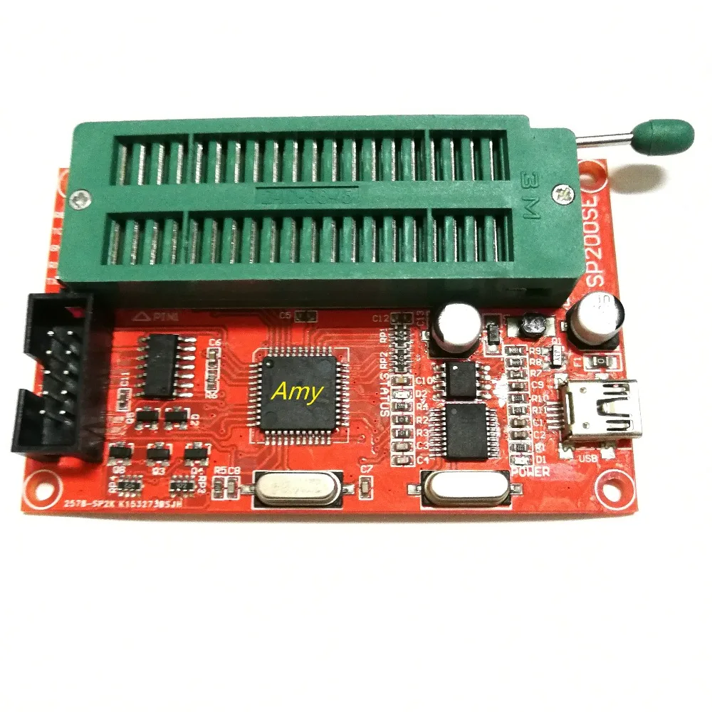 51 Microcontroller Programmer support AT89C52 24C02 93C46 300 wide ...