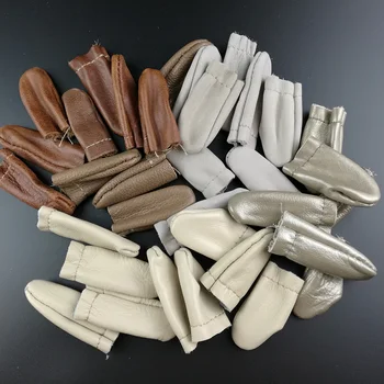 

100pcs Thumb Index Finger Safe Embroidery Tool Leather Needle Felting Thumb Index Finger Protector Thimble Craft Tool