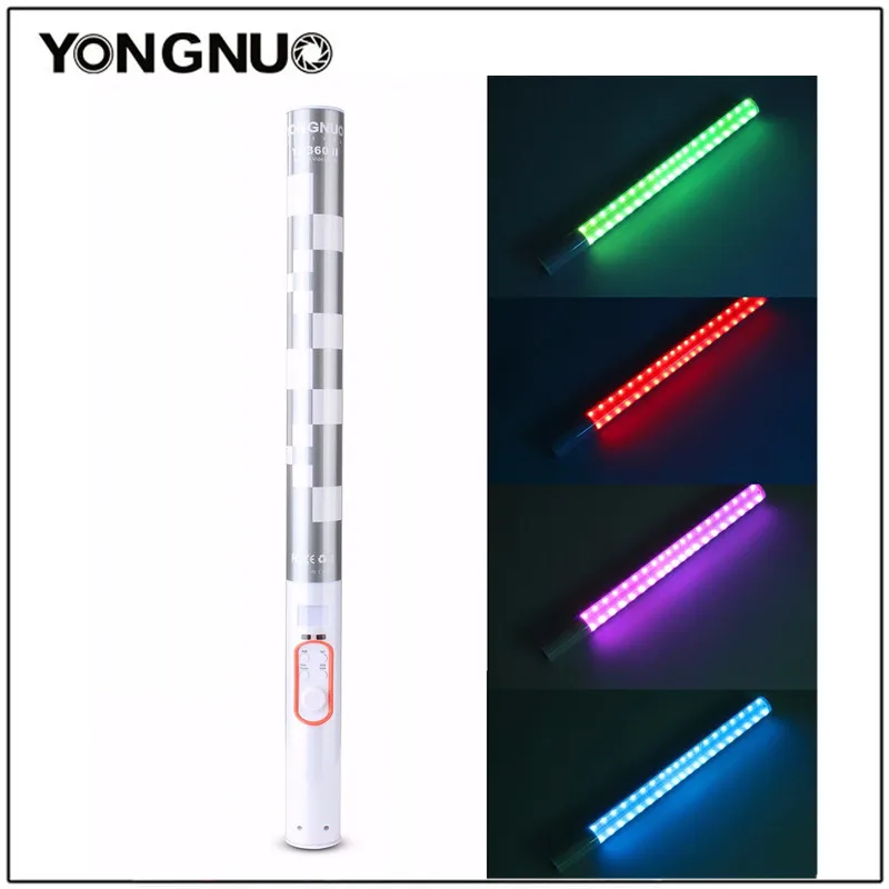 Yongnuo YN360II YN360 II ручной светодиодный светильник со льдом встроенный аккумулятор 3200k