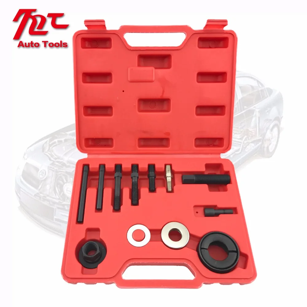 Pulley Puller & Installer 13pc Kit Power Steering Pump Remover