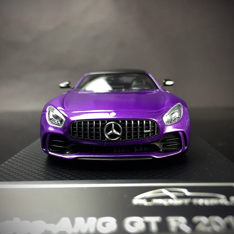 Ограниченная Коллекция 1/43 AMG GTR новая литая металлическая настольная модель дисплея