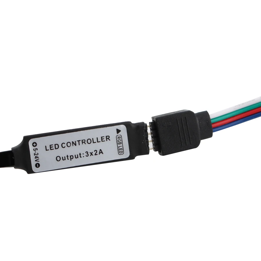 Светодиодная лента 5 в 12 В 24 В Вольт RGB USB IR RF пульт дистанционного управления 5 в 12 В 24 в USB Светодиодная лента светильник 3 17 24 ключ удаленный беспроводной контроллер