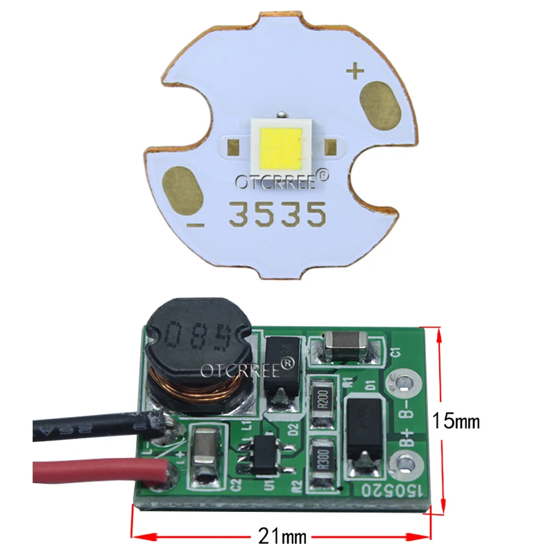 13W CREE 12V XHP35 HD HI High Power Led Emitter Diode Beads Cool White Neutral White Warm White+Input 12V 900mA Driver For DIY