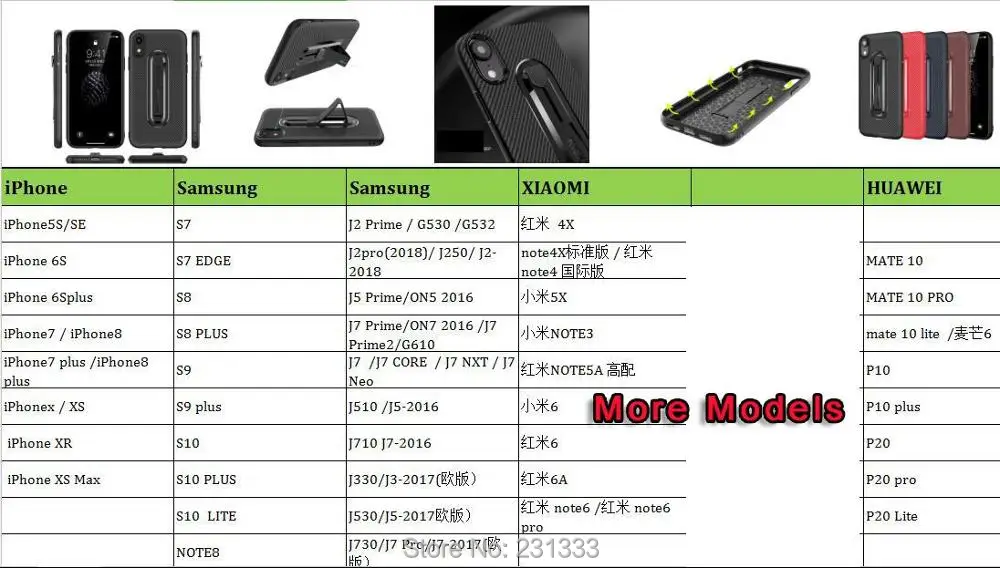 54534 5S SE 6S 6+ 7G 7+ X XS MAX XR NOTE3 5X 6  6 6A NOTE6  KICKSTANDTPU4