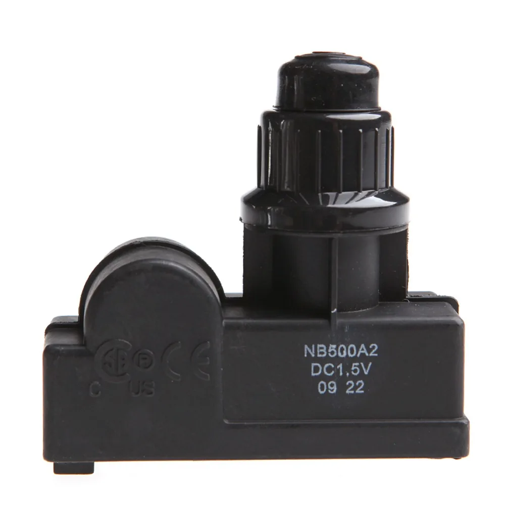 Black BBQ Gas Grill Replacement 2 Outlet AA Battery Push Button Ignitor