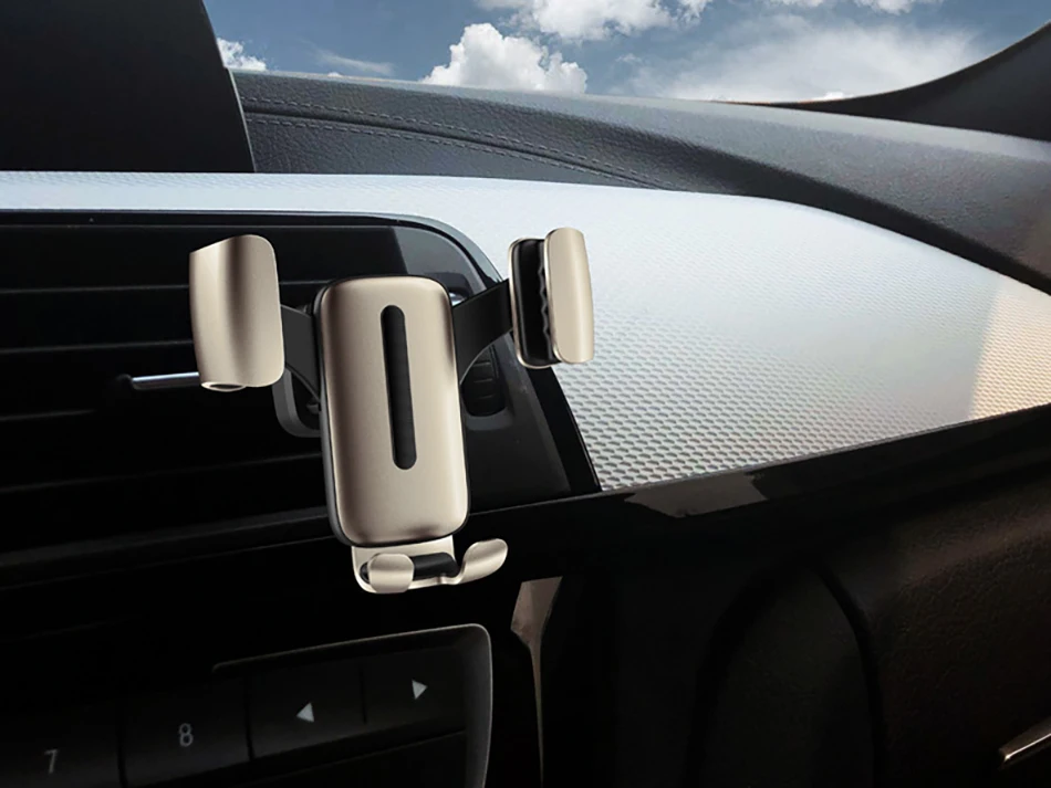 !ACCEZZ Universal Air Vent Car Phone Stand Holder For Samsung S9 iPhone X 8 Xiaomi Huawei Bracket Aluminum Alloy Support Holder (3)