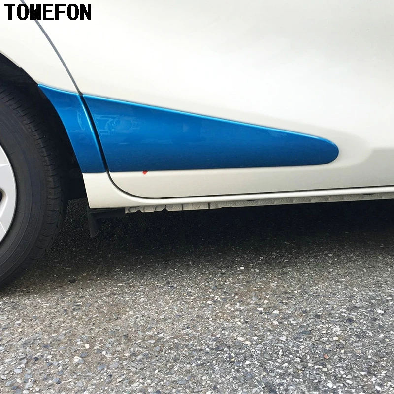 TOMEFON ABS хром для Toyota Sienta 2016 2017 второе поколение XP170 наклейки полосы молдинг