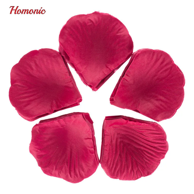Artificial Rose petals 1000pcs silk flower petals for Wedding Party