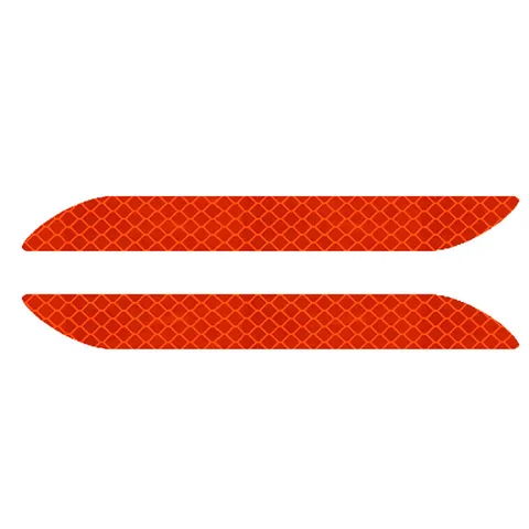 Universal Car Reflective Sticker Warning Safety Paster Water-Resistant Car Rear Bar Decorative Sticker for Safety#296078