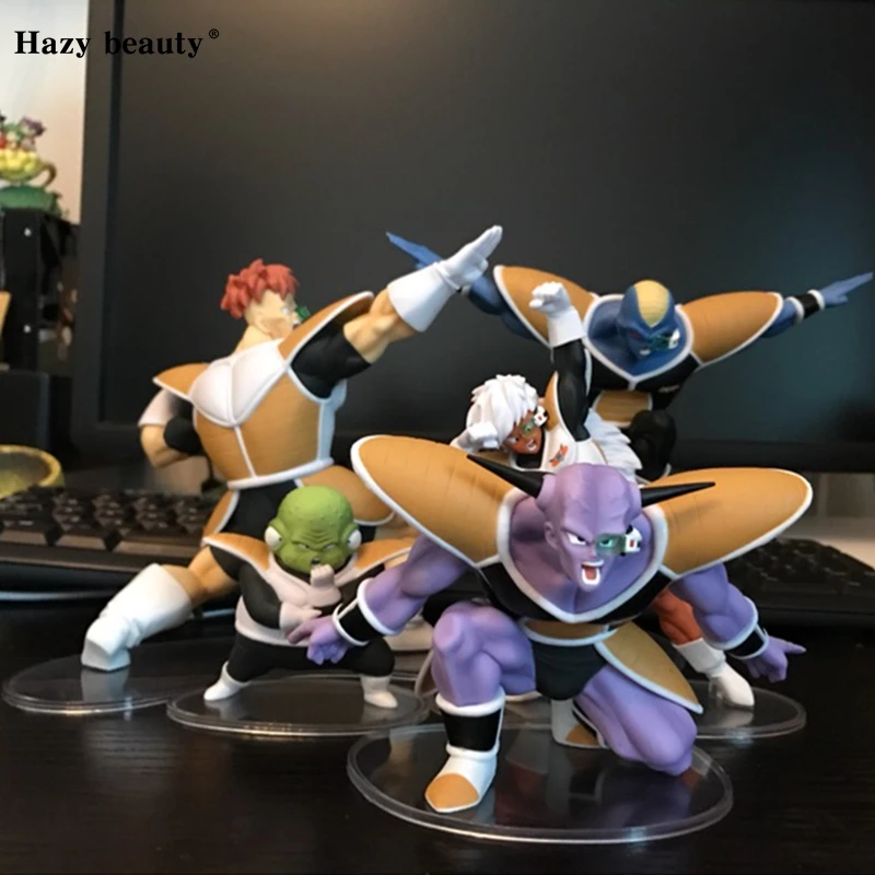 

Hazy beauty 5 Styling BP Dragon Ball Z DBZ SHOWCASE Ginyu Freeza Soldiers PVC Action Figure Model Toys Dolls BD DBZ