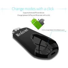 Новейшая ТВ-карта Mirascreen K4, Беспроводной Wi-Fi дисплей, поддержка 1080P HD Miracast Airplay DLNA для Android IOS, Настольный ПК