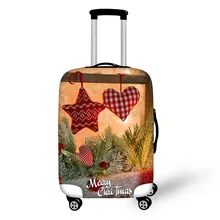 FORUDESIGNS плотный эластичный защитный чехол для багажа с застежкой-молнией для 18-28 дюймов, чехол для багажника, чехол для путешествий, чехол, рождественский подарок