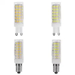 E14 G9 светодио дный лампы SMD 2835 9 Вт 78 светодио дный s кукурузы лампы Spotlight Регулируемый лампочки высокое качество Home Decor светодио дный лампа 8
