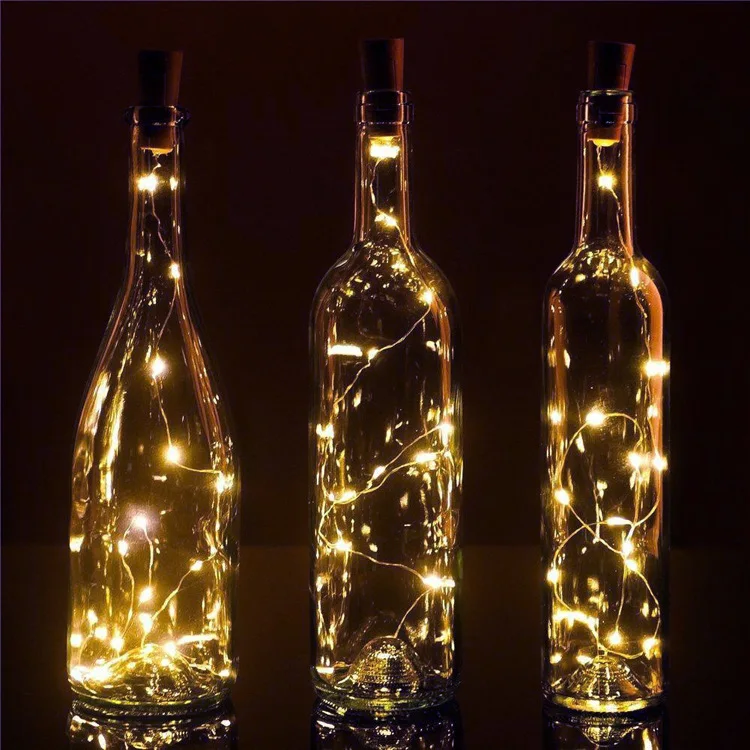 Buy Wine Bottle Cork Lights Copper Wire String Lights