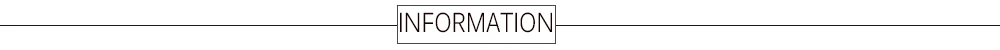 INFORMATION
