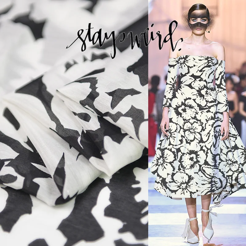 

Art Ink Yong Black and White Ink Freehand Brushwork Halo Dyeing Silk Cotton Fabric Chinese Painting Artistic Conception Elegant