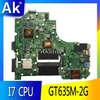 

AK K56CM Laptop motherboard For Asus K56CM K56CB K56C S550CM S550C Test original mainboard I7 CPU GT635M-2G