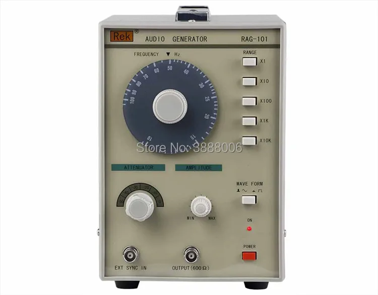 Сигнальный звуковой генератор RAG 101 LF низкочастотный 10 HZ 1 MHz высокочастотный 150MHz