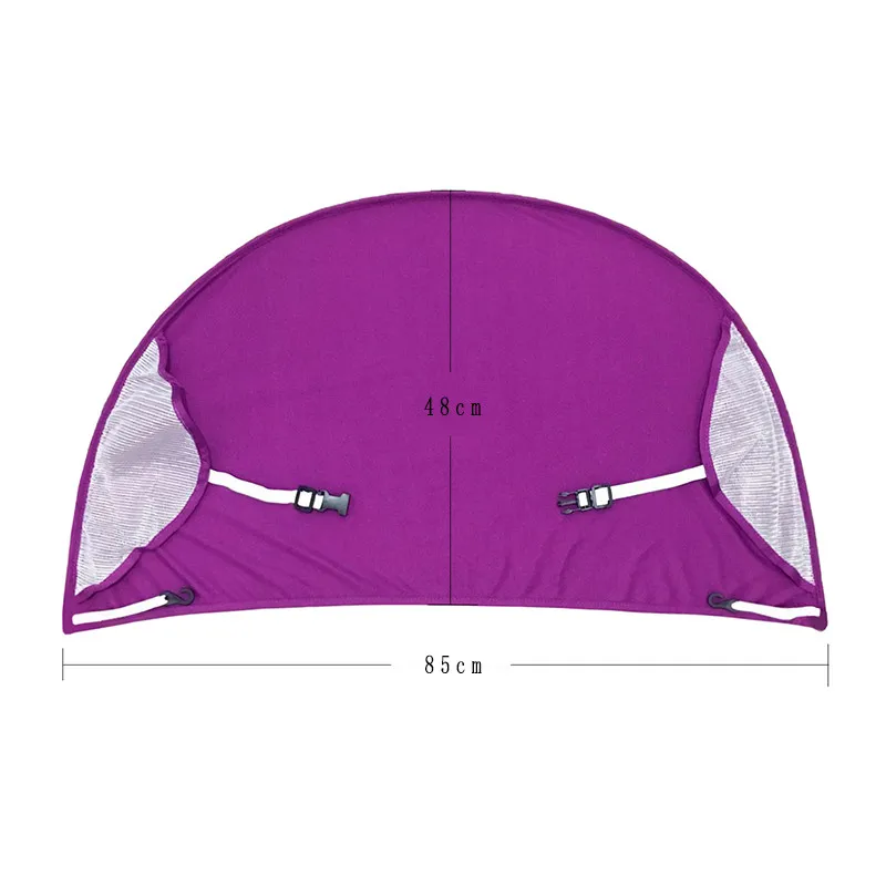 Козырек на коляску Детская коляска козырек от солнца солнце-затенение крышка для ребенка yoya коляски YOYO автомобильное - Цвет: Фиолетовый