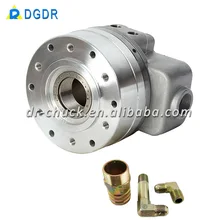 Через отверстие масляный цилиндр для 3 челюсти гидравлический патрон