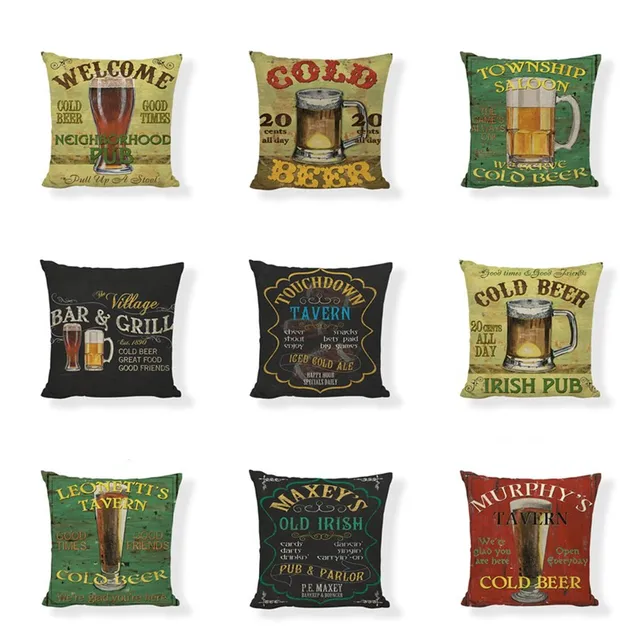 Vintage Bar Cushions