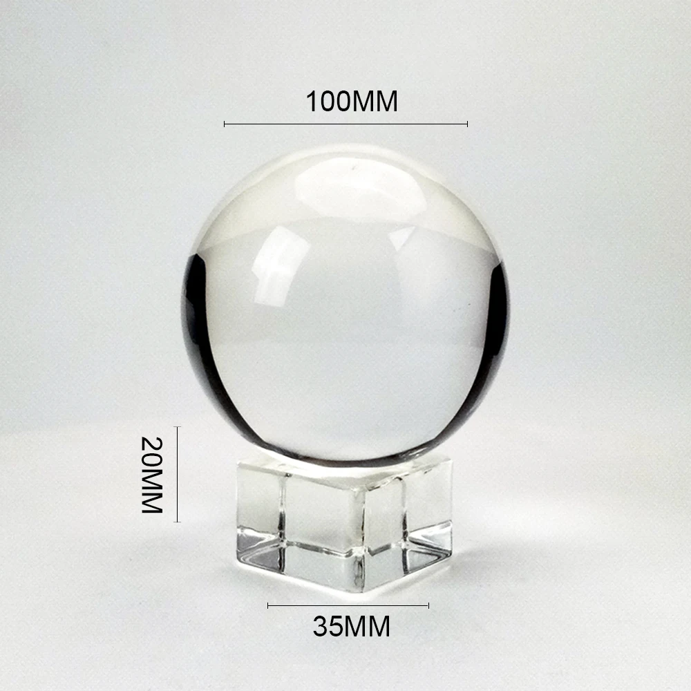 Прозрачный 60 мм/70 мм/80 мм/100 мм/120 мм Хрустальный шар с бесплатной подставкой K9 хрустальный стеклянный шар для фотосъемки