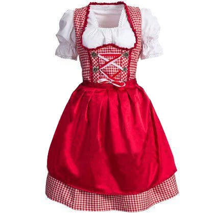 Бесплатная доставка Октоберфест фестиваль пива Октябрь Dirndl Платье передник