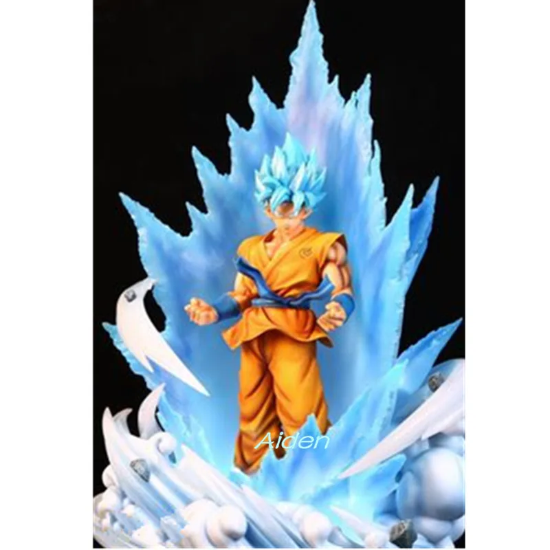 20 &quotСтатуя Dragon Ball Cyberblue Son Goku бюст Saiyan полная длина портрет Kakarotto GK фигурка PF