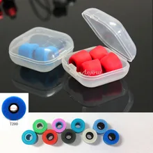 ANJIRUI T200(LMS) Калибр амбушюры пены памяти наконечники губка T200 амбушюры хлопок для наушников в ухо C набор гарнитуры аксессуары