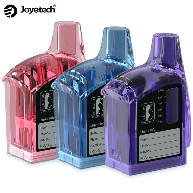 2 шт./лот Оригинал Joyetech ATOPACK бутылки картридж 8 мл для атопакк Пингвин Kit