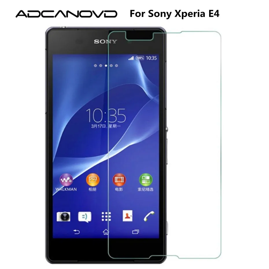 9H ультра-Тонкое защитное стекло для Sony Xperia E4 защита экрана закаленное на E2105 E2114