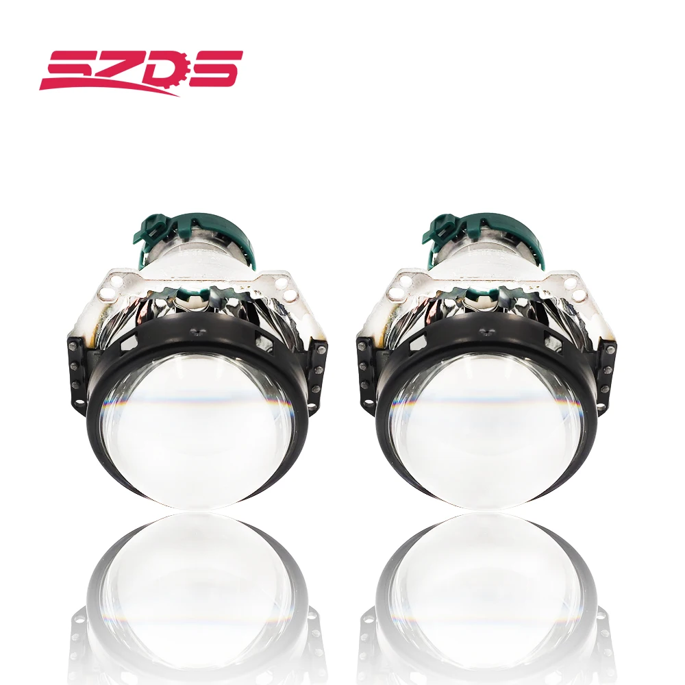 

SZDS 2pcs Auto Car Headlight 3.0 inch Bi-xenon Hella 3R G5 5 Projector lens Car styling Retrofit head light Modify D2s