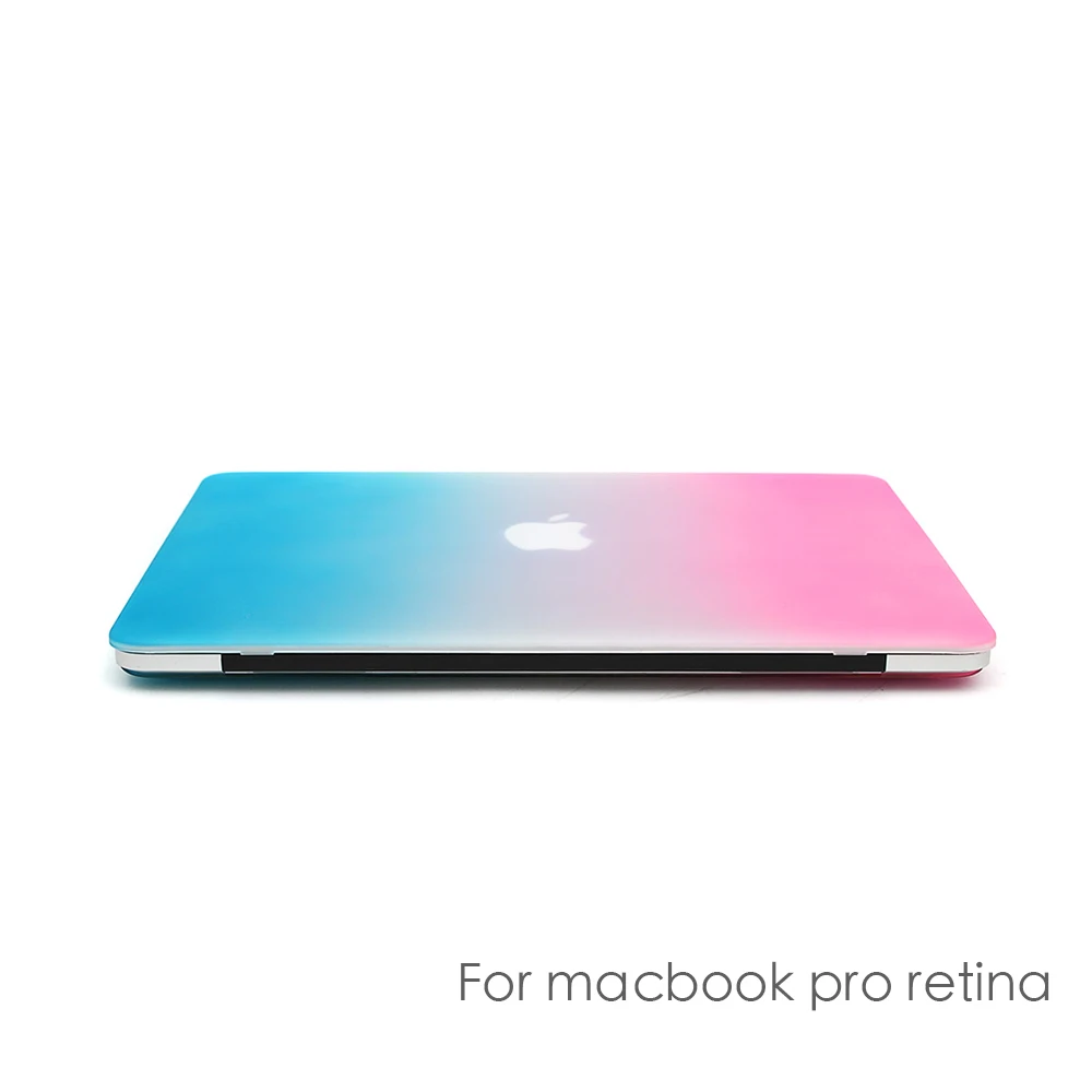 Матовая царапинам ноутбук чехол для MacBook retina pro13 15 12 11 дюймов с/out Touch Bar A1706 A1707 A1990 13air 2018 A1932