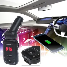 12V 24V auto stereo bluetooth hands free car kit FM transmitter U disk TF card MP3